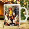 Charming 11oz Bear-Themed Porcelain Mug for Coffee, Tea & Milk - Durable Drinkware for Home & Office - Ideal Gift for