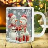 1pc 11oz Animal 1pc Ceramic Coffee Mug, Dad'S Water Cup, Summer Winter Drinkware, Birthday Gift, Holiday Gift